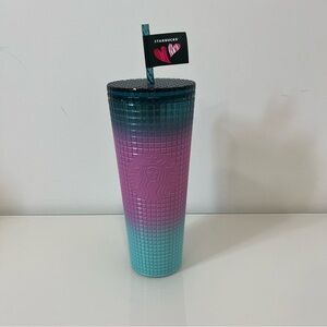 New Starbucks Winter 2024 Valentines Gradient 24oz Tumbler